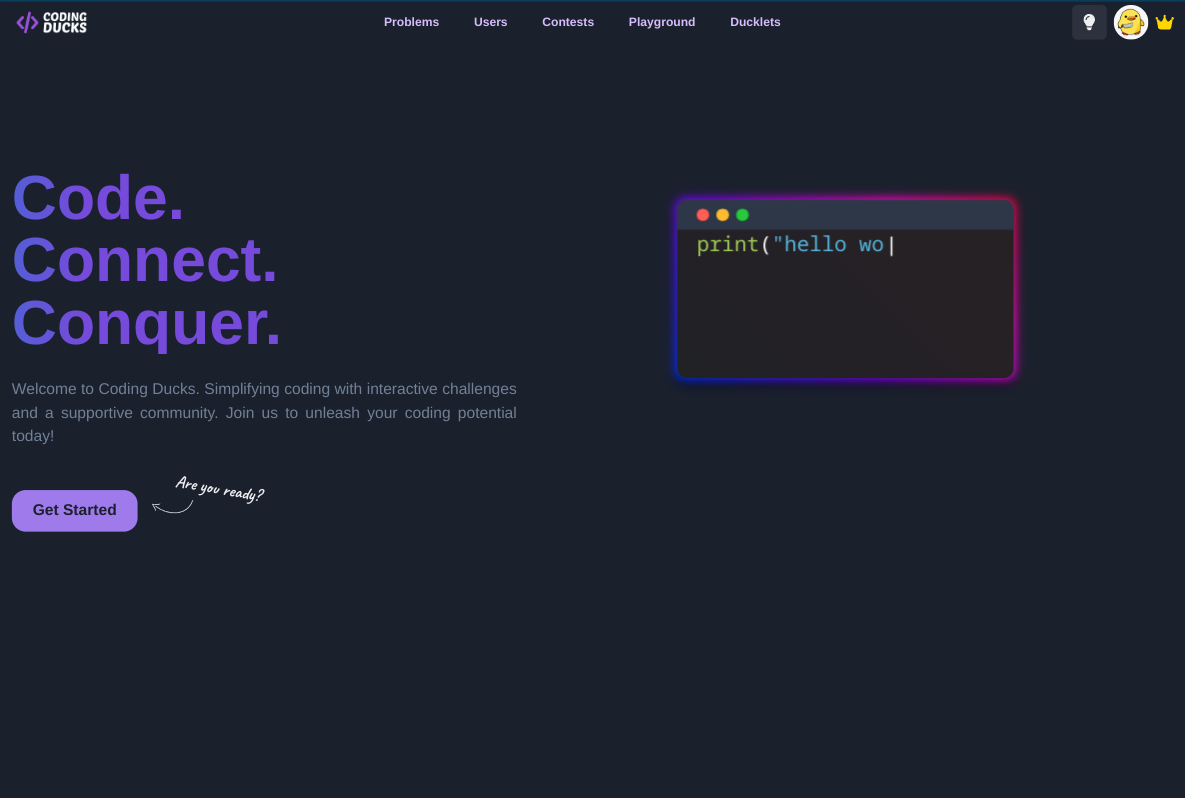 CodingDucks Platform